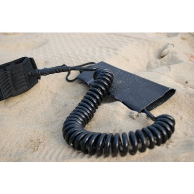 Ankle Coiled  Leash 10ft